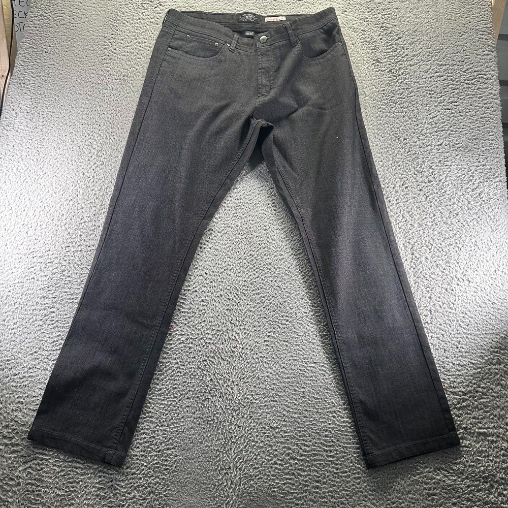 Private Member Pant Mens 38x33 Gray Cotton Straight Leg Outdoor Workwear Utility